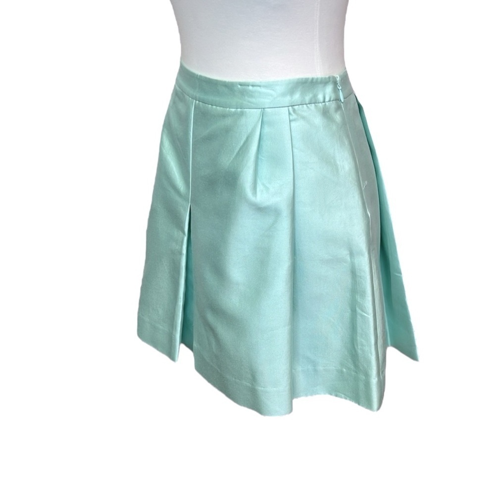Vineyard Vines Tiffany Blue Pleated Skirt - Picture 3 of 6